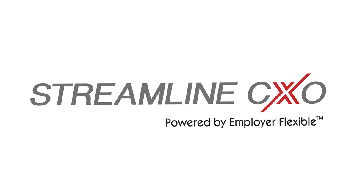 STREAMLINE CXO Powered by Employer Flexible - logo